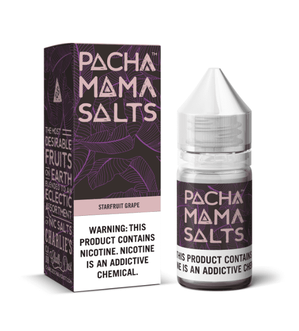 Product Image of Starfruit Grape Nic Salt E liquid by Pacha Mama Salts 10ml