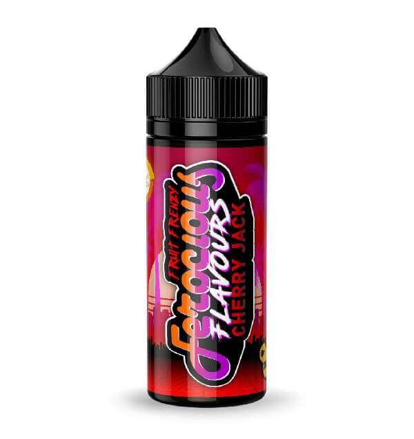 Product Image of Ferocious Fruit Frenzy E Liquid - Cherry Jack - 100ml ( Expired 2023)