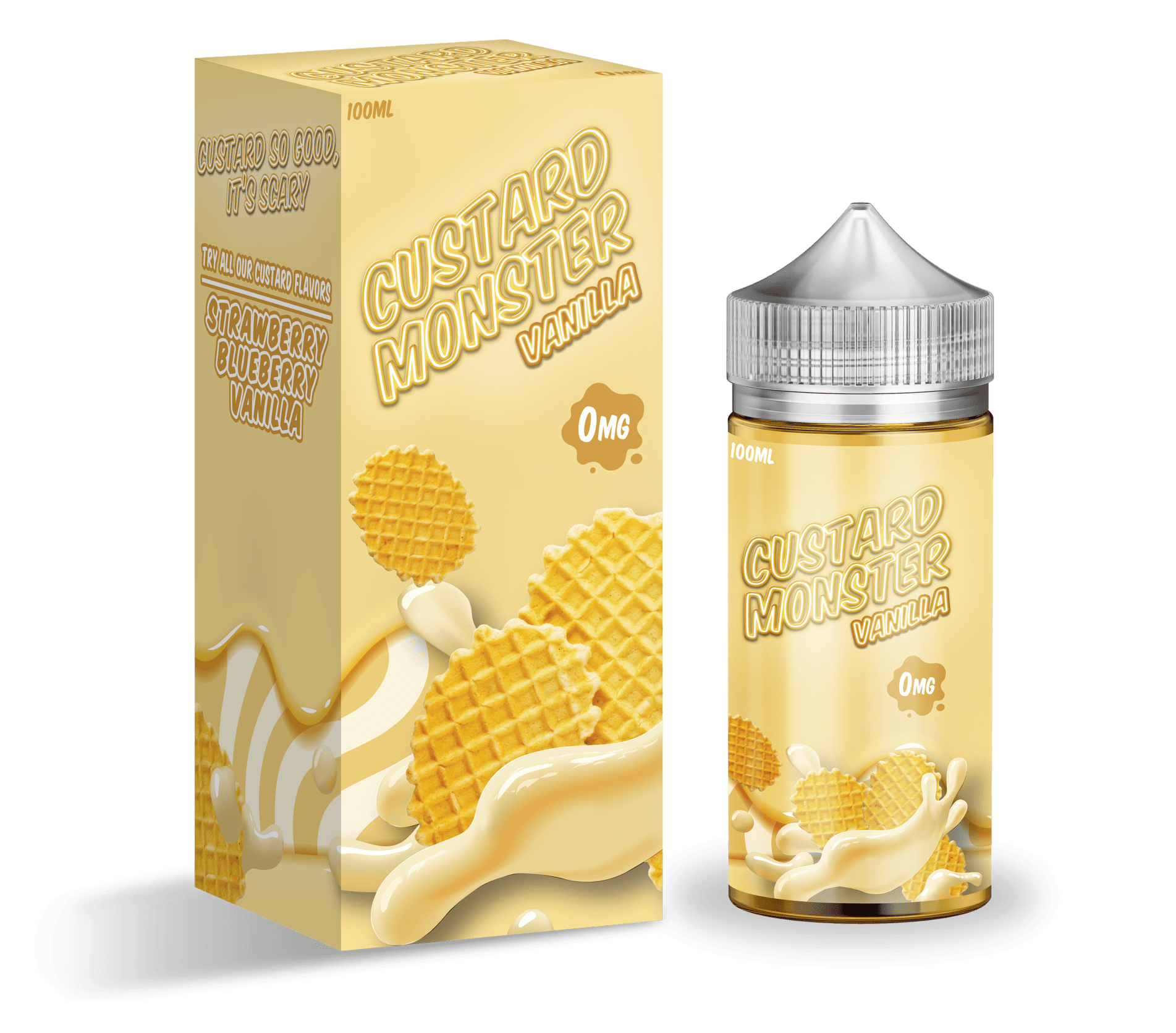 Product Image of Custard Monster E Liquid - Vanilla Custard - 100ml