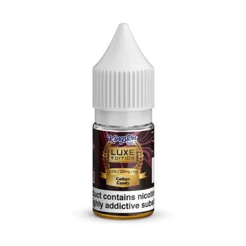 Product Image of Cotton Candy Nic Salt E-Liquid by Kingston Luxe Edition 10ml