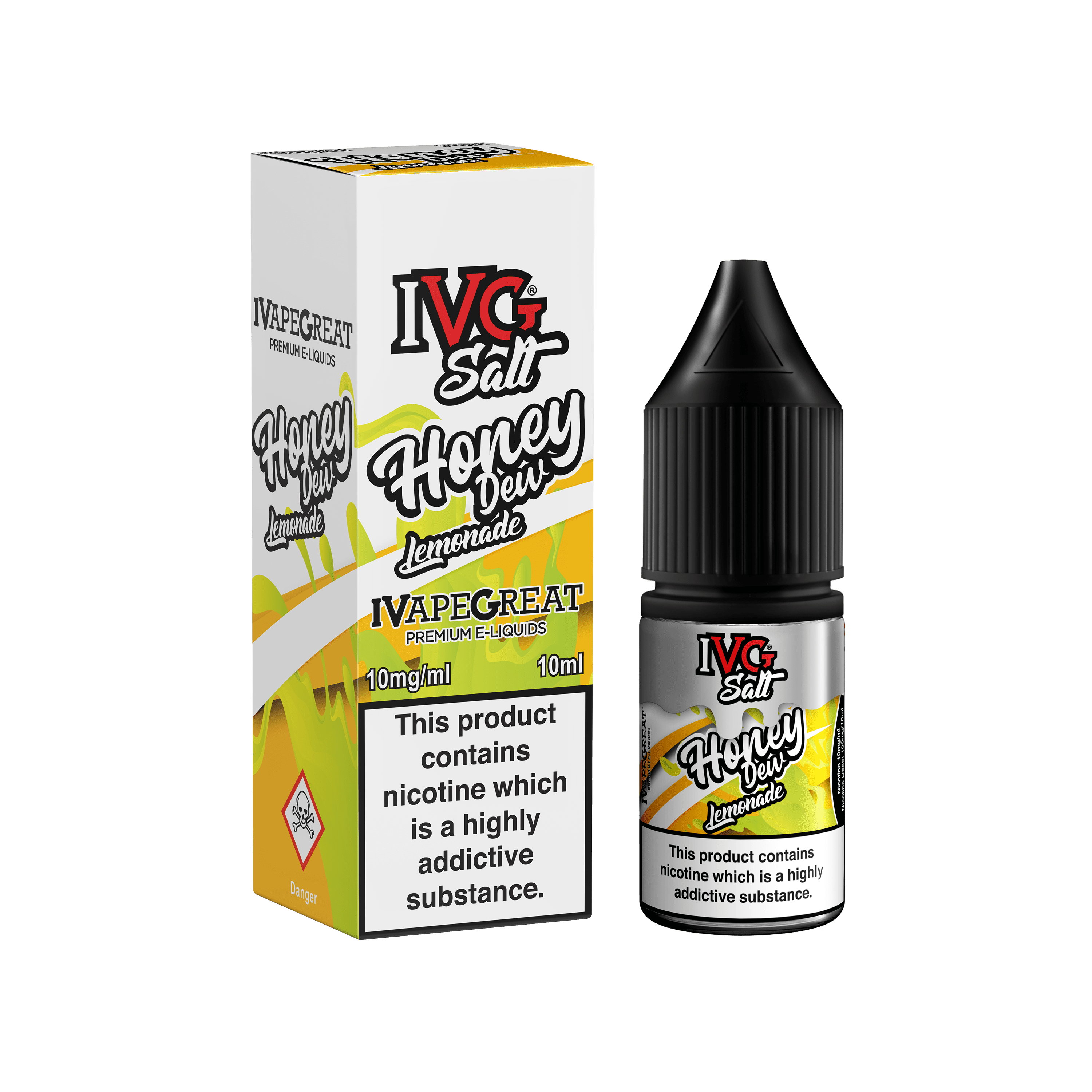 Product Image of Honeydew Lemonade Nic Salt E-Liquid By IVG 10ml