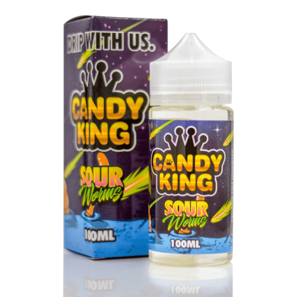 Product Image of Candy King E Liquid - Sour Worms - 100ml