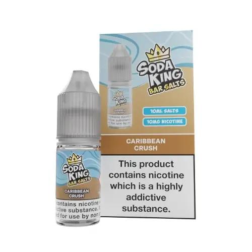 Product Image of Caribbean Crush Nic Salt E-Liquid by Soda King Bar Salts 10ml