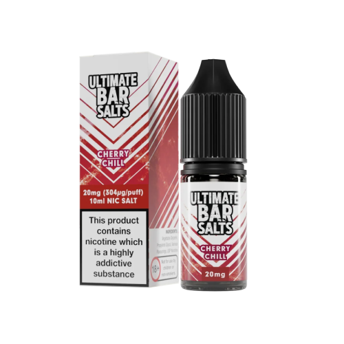 Product Image of Cherry Chill Nic Salt E-Liquid by Ultimate Bar Salts 10ml