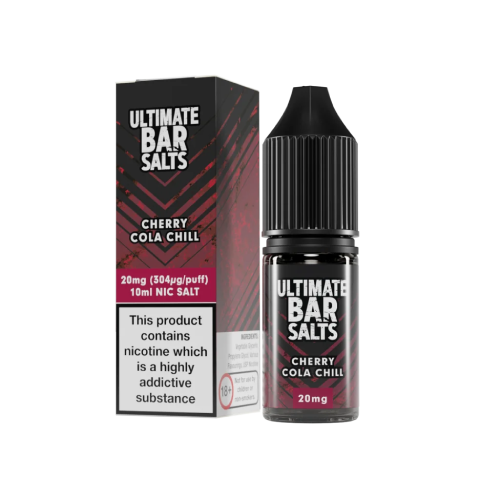 Product Image of Cherry Cola Chill Nic Salt E-Liquid by Ultimate Bar Salts 10ml