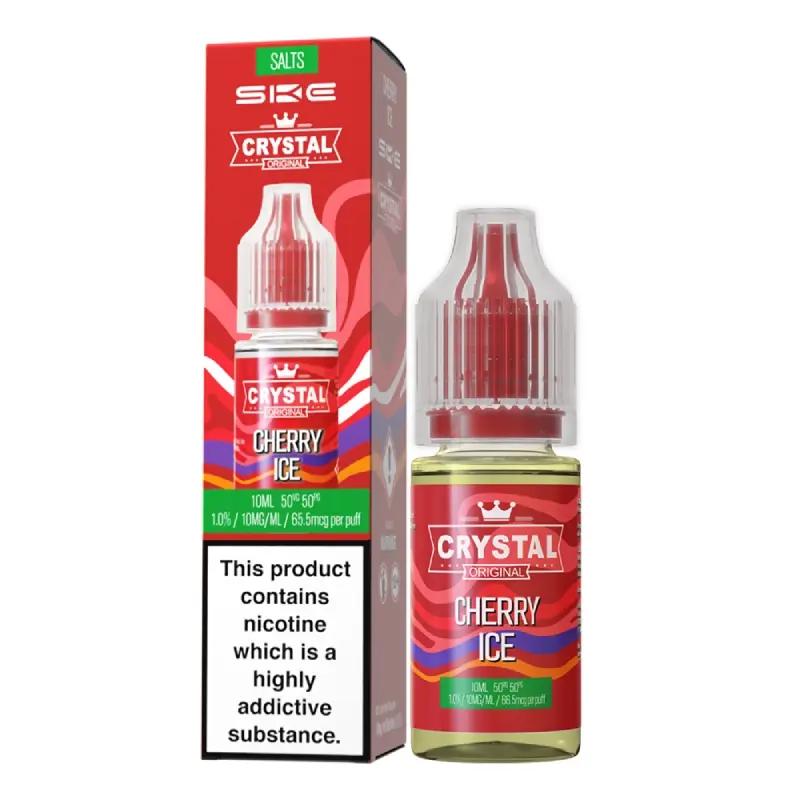 Product Image of Cherry Ice Nic Salt E-Liquid by SKE Crystal Original 10ml