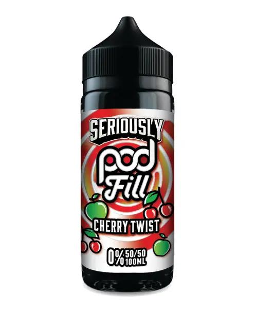 Product Image of Cherry Twist Shortfill E-liquid by Seriously Pod Fill 100ml