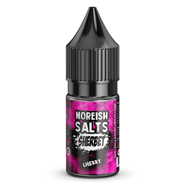 Product Image of Sherbet Cherry Nic Salt E-liquid by Moreish Puff 10ml