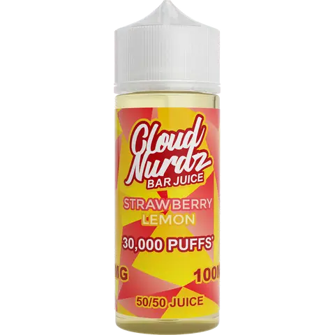 Product Image of Strawberry Lemon Shortfill E-liquid by Cloud Nurdz 100ml