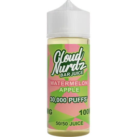 Product Image of Watermelon Apple Shortfill E-liquid by Cloud Nurdz 100ml