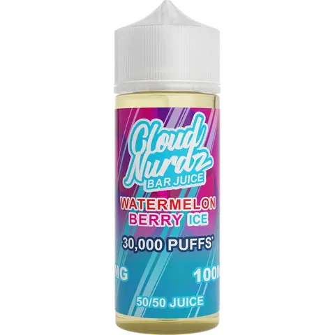 Product Image of Watermelon Berry Ice Shortfill E-liquid by Cloud Nurdz 100ml