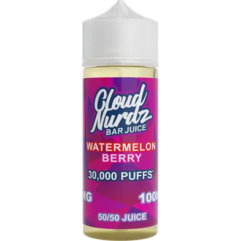 Product Image of Watermelon Berry Shortfill E-liquid by Cloud Nurdz 100ml