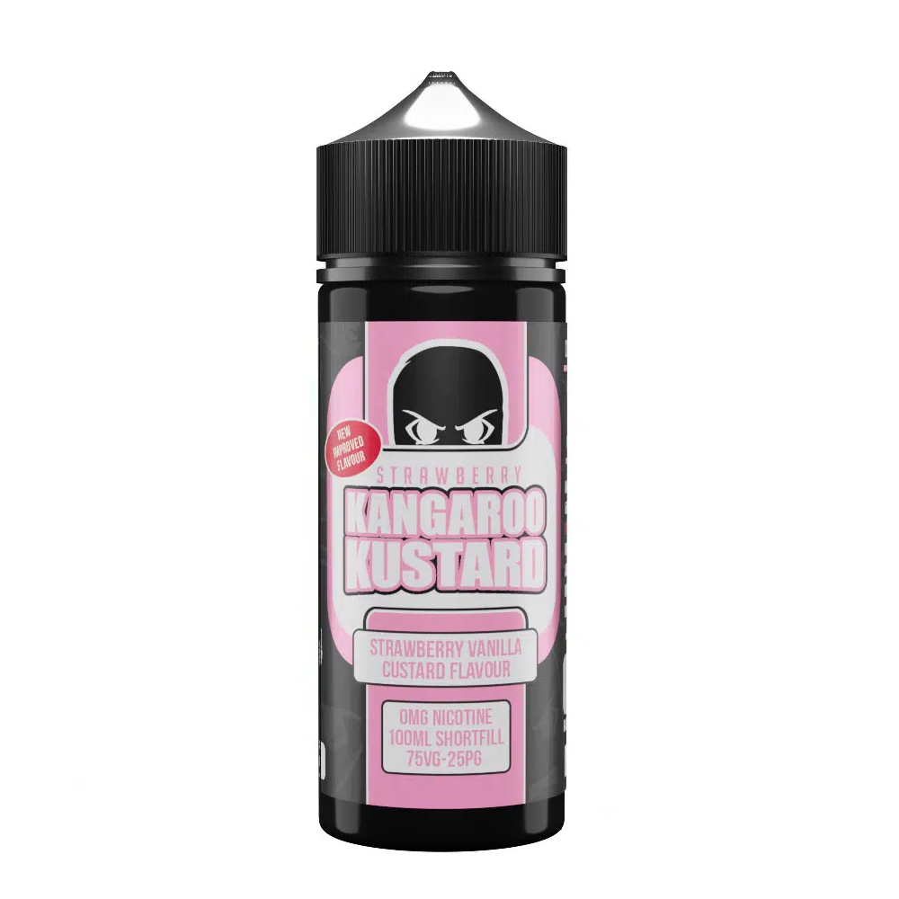 Product Image of Strawberry Vanilla Custard Shortfill E-Liquid by Cloud Thieves Kangaroo Kurstard 100ml