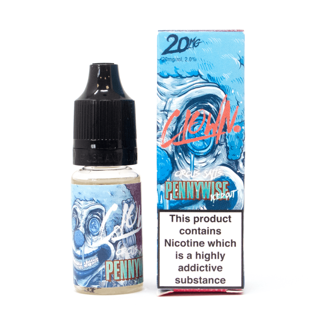 Product Image of Pennywise Iced Out Nic Salt E-liquid by Bad Drip Salts 10ml