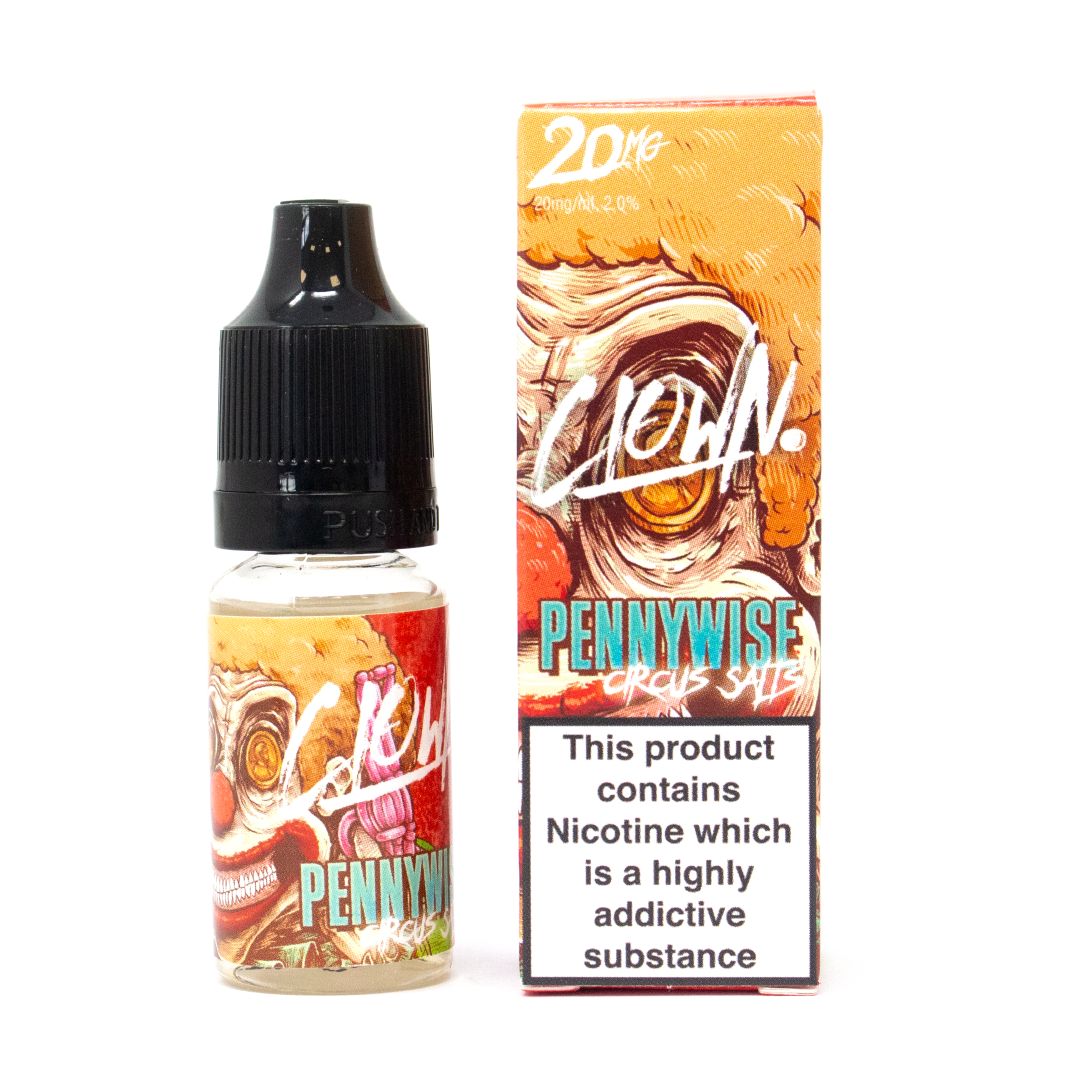 Product Image of Pennywise Nic Salt E-liquid by Bad Drip Salts 10ml