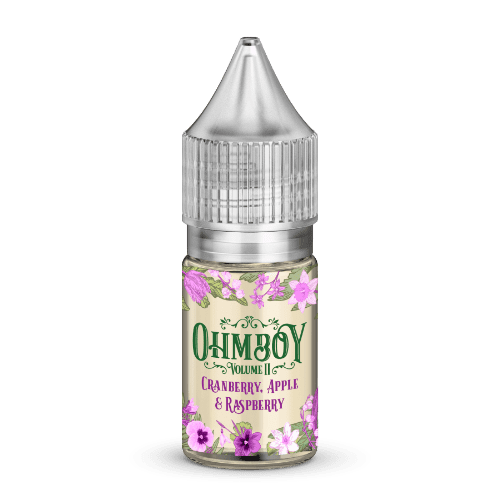 Product Image of Cranberry, Apple and Raspberry Nic Salt E liquid by Ohm Boy Volume II 10ml