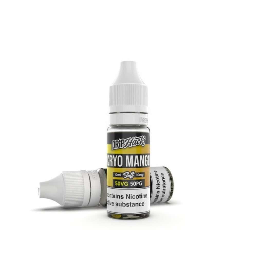 Product Image of Cryo Mango Nic Salt E-Liquid by Drip Hacks 10ml