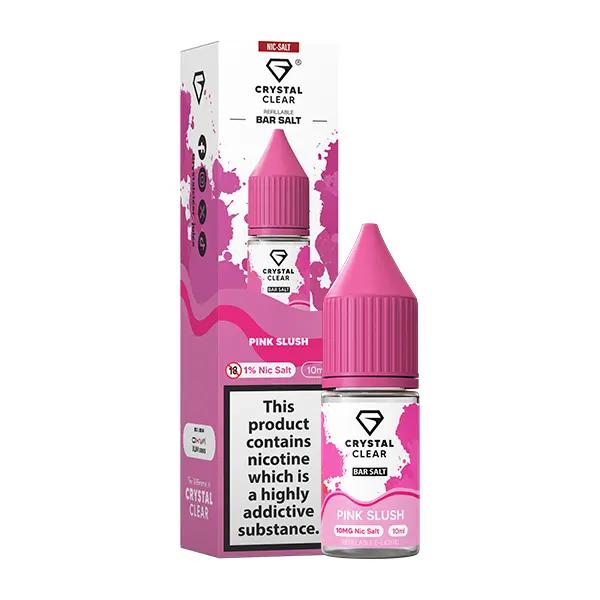 Product Image of Pink Slush Nic Salt E-Liquid by Crystal Clear Bar Salts 10ml