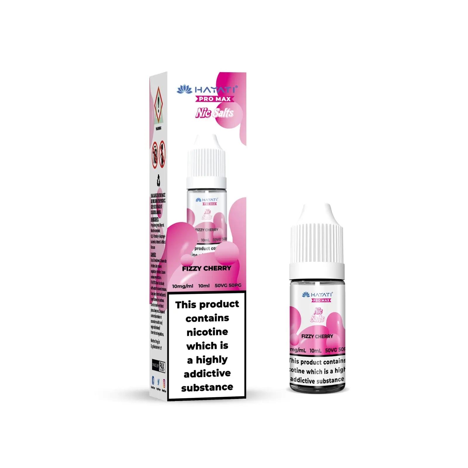 Product Image of Fizzy Cherry Nic Salt E-liquid by Hayati Crystal Pro Max 10ml