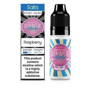 Product Image of Raspberry Nic Salt E-Liquid by Dinner Lady 10ml