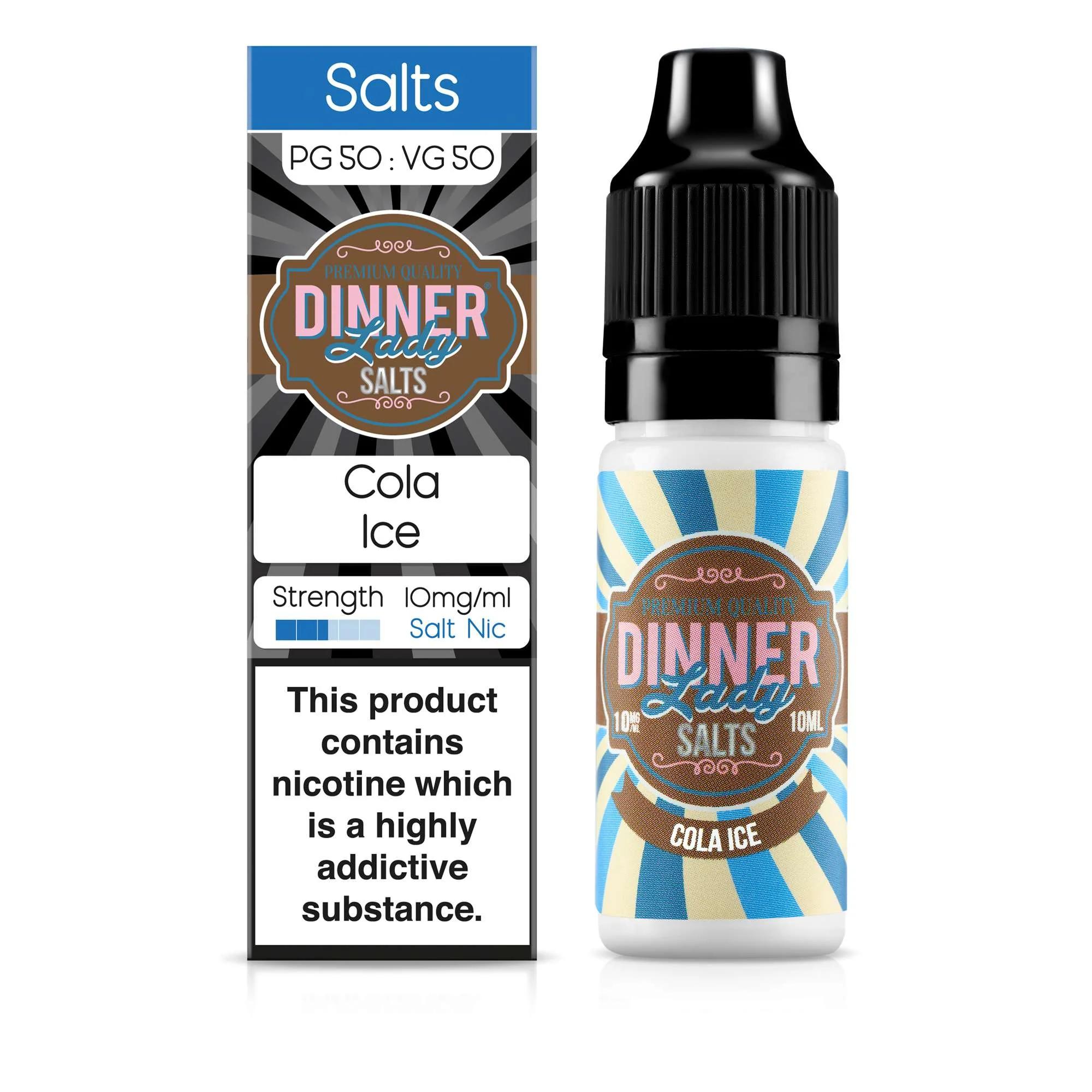 Product Image of Cola Ice Nic Salt E-Liquid by Dinner Lady 10ml