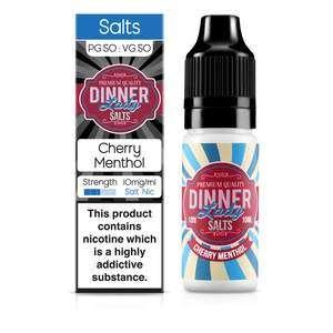 Product Image of Cherry Menthol Nic Salt E-Liquid by Dinner Lady 10ml