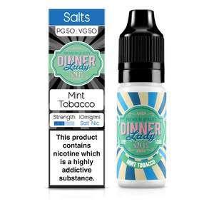 Product Image of Mint Tobacco Nic Salt E-Liquid by Dinner Lady 10ml