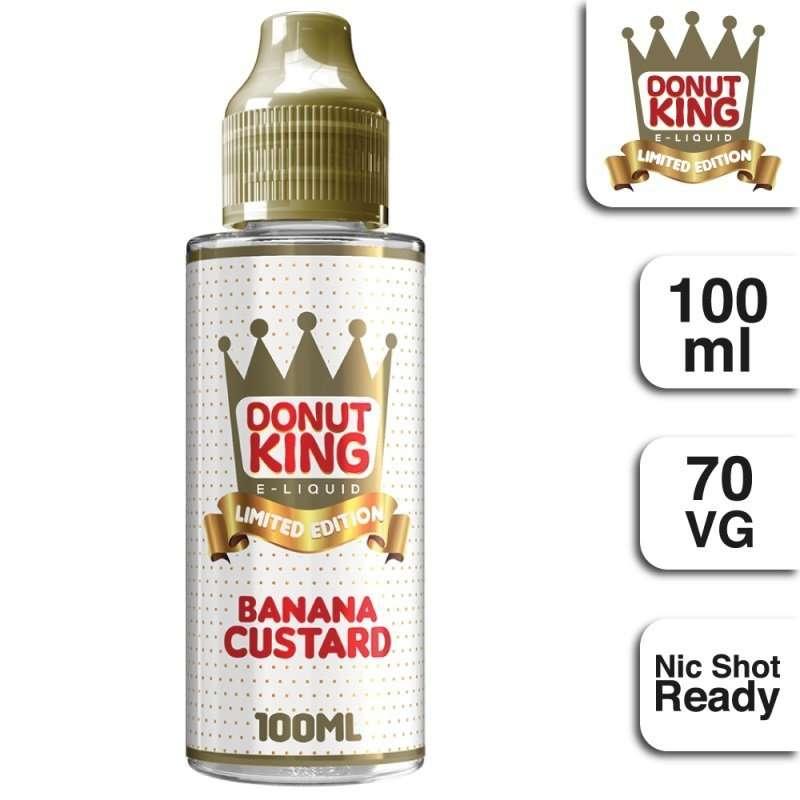 Product Image of Donut King E Liquid Limited Edition - Banana Custard - 100ml