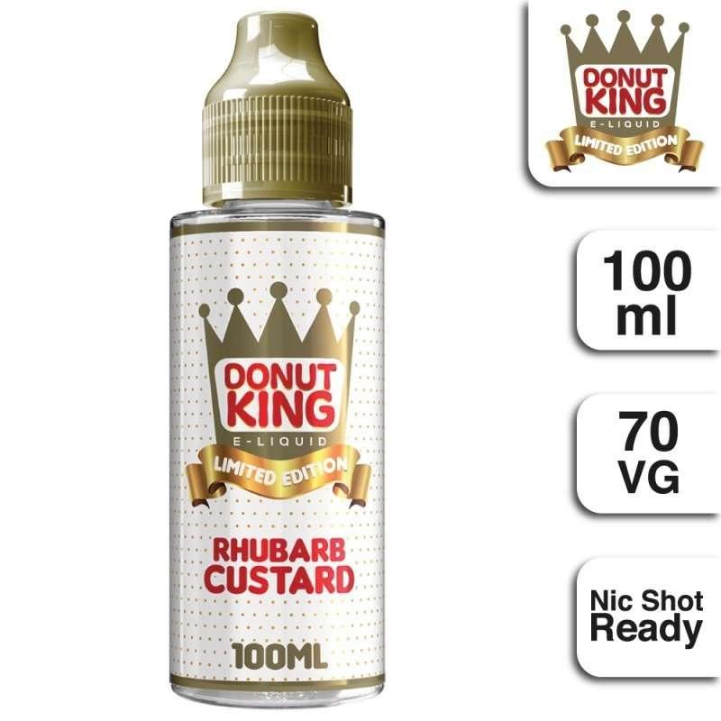 Product Image of Donut King E Liquid Limited Edition - Rhubarb Custard - 100ml