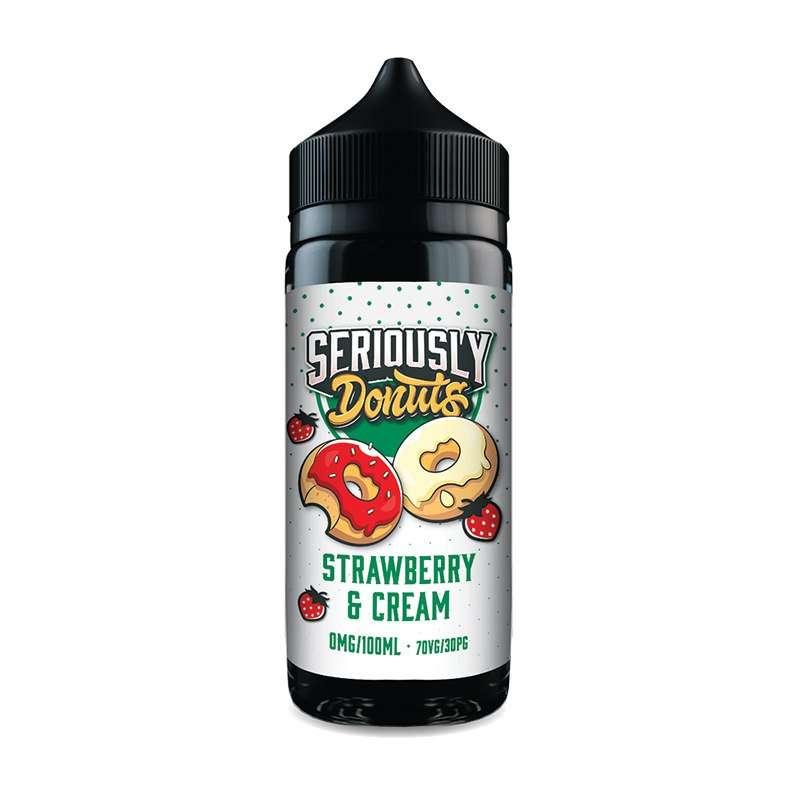 Product Image of Doozy Seriously Donut E Liquid - Strawberry & Cream - 100ml