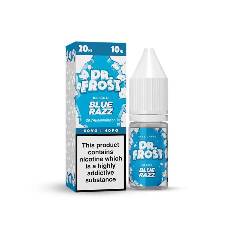 Product Image of Blue Raspberry Ice Nic Salt E-Liquid by Dr Frost 10ml