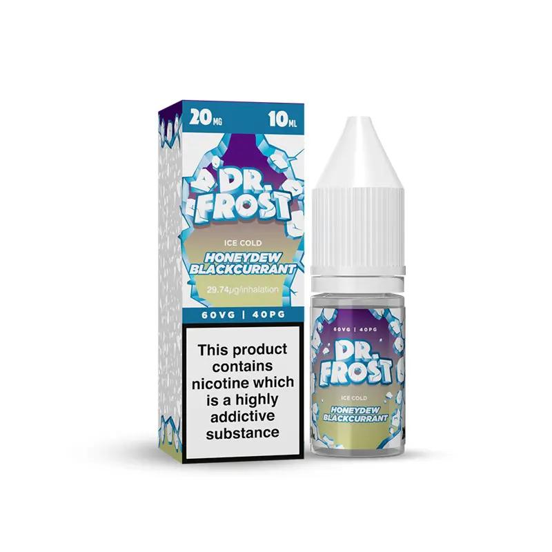 Product Image of Honeydew Blackcurrant Ice Nic Salt E-Liquid by Dr Frost 10ml