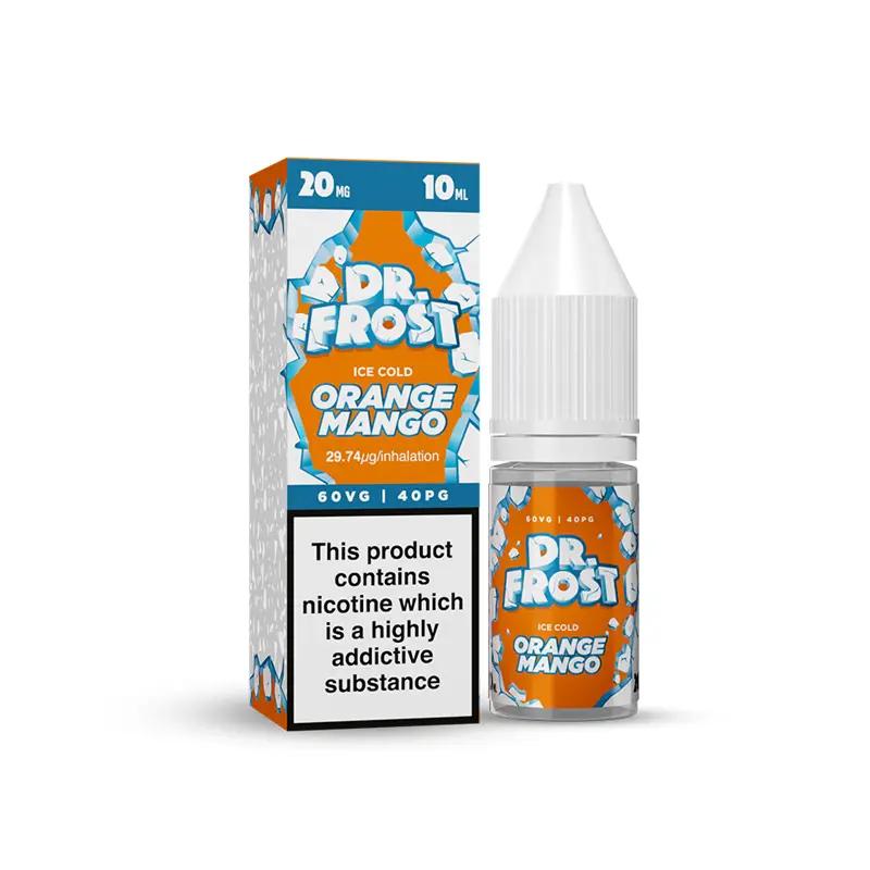 Product Image of Orange Mango Ice Nic Salt E-Liquid by Dr Frost 10ml