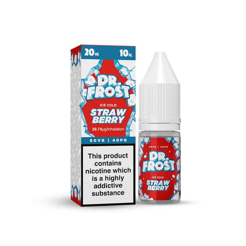 Product Image of Strawberry Ice Nic Salt E-Liquid by Dr Frost 10ml