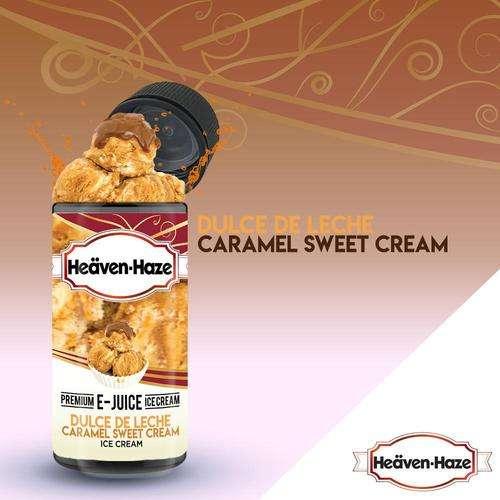 Product Image of Heaven Haze E Liquid - Dulce De Leche Caramel Sweet Cream - 100ml