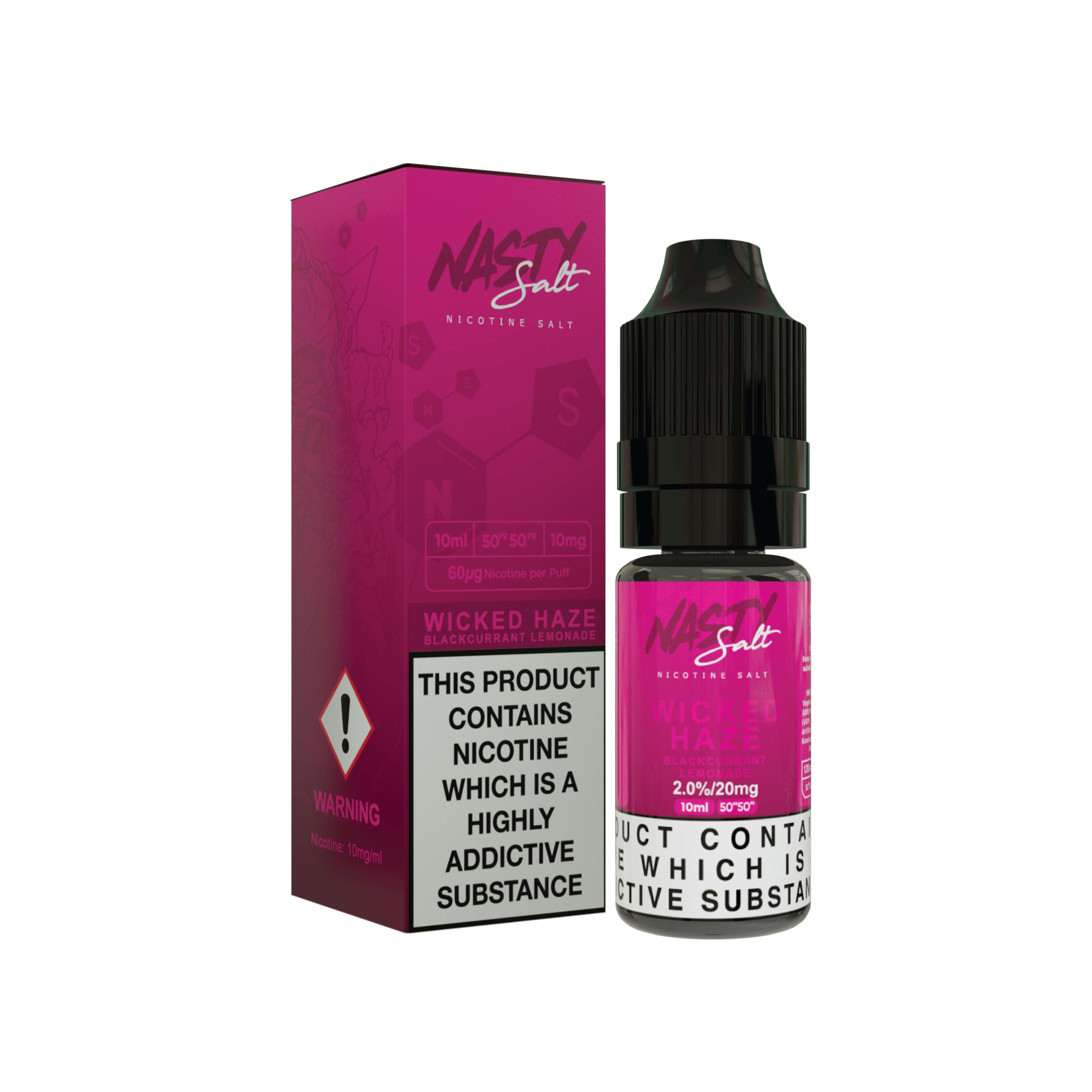 Product Image of Wicked Haze Nic Salt E-Liquid by Nasty Juice 10ml