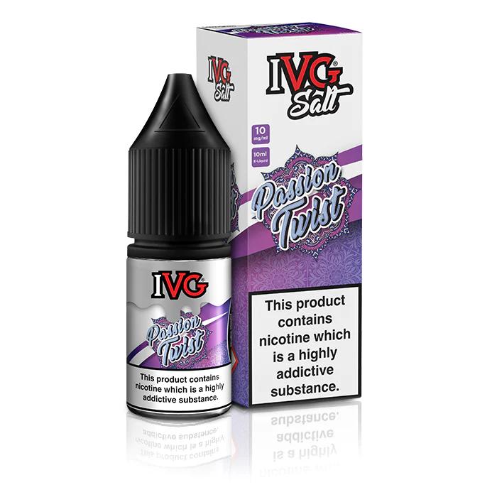 Product Image of Passion Twist Nic Salt E-Liquid by IVG 10ml