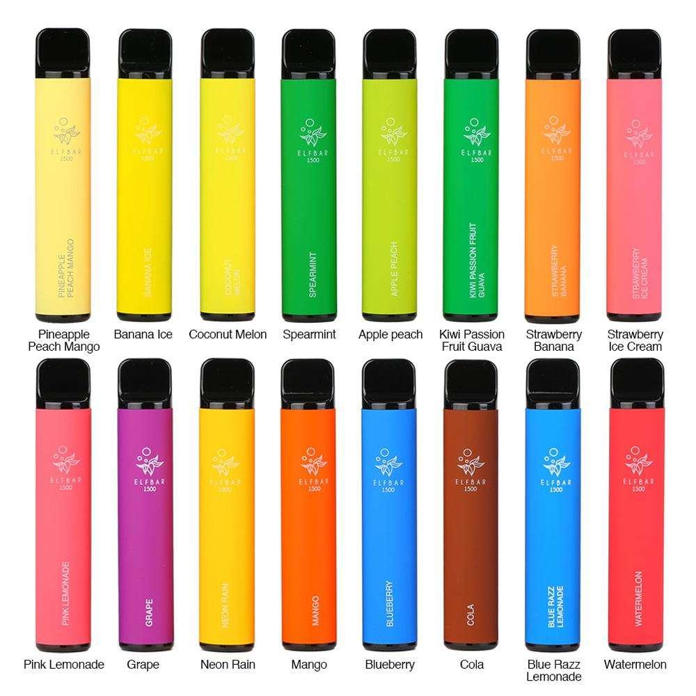 Product Image of Elf Bar 1500 Disposable Vape Pod Device - 20mg