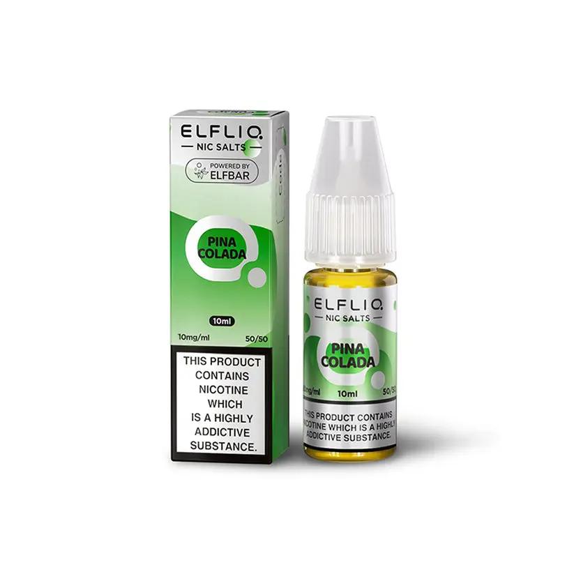 Product Image of Pina Colada Nic Salt E-Liquid by Elf Bar Elfliq Salts 10ml