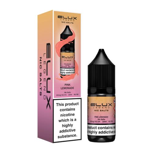 Product Image of Pink Lemonade Nic Salt E-Liquid by Elux Legend 10ml