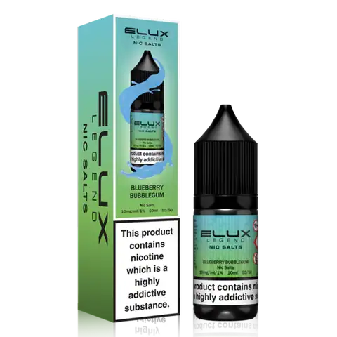 Product Image of Blueberry Bubblegum Nic Salt E-Liquid by Elux Legend 10ml