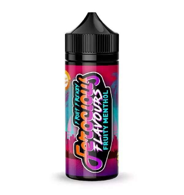 Product Image of Ferocious Fruit Frenzy E Liquid - Fruity Menthol - 100ml