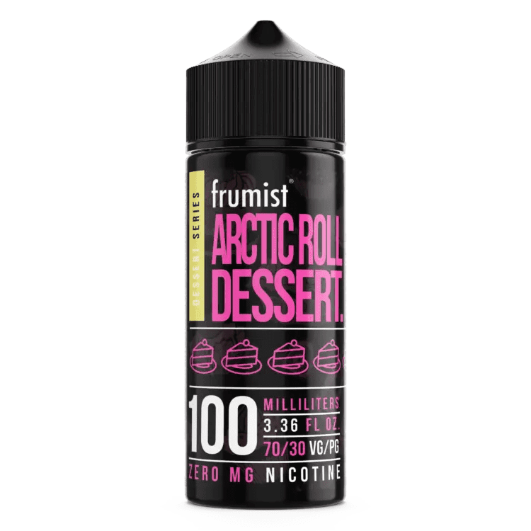 Product Image of Frumist Dessert Series E Liquid - Raspberry Arctic Roll - 100ml