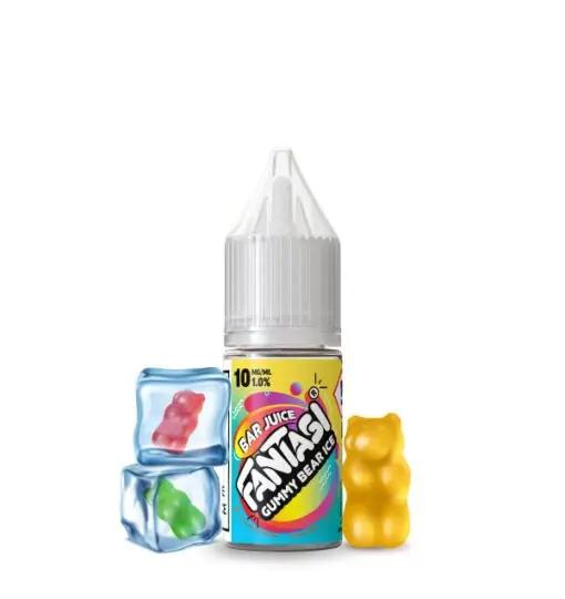 Product Image of Gummy Bear Ice Nic Salt E-Liquid by Fantasi Ice Remix 10ml