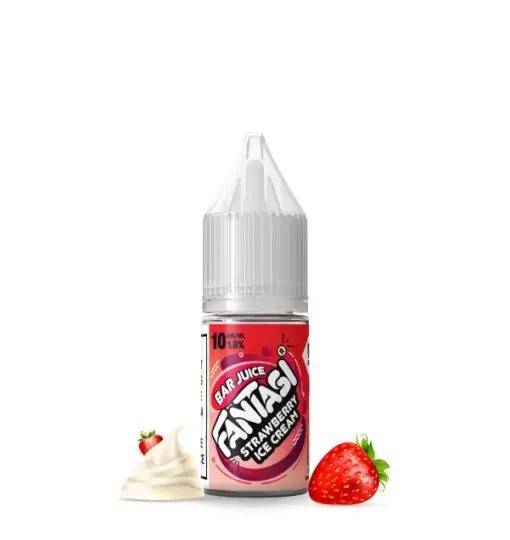 Product Image of Strawberry Ice Cream Nic Salt E-Liquid by Fantasi Ice Remix 10ml