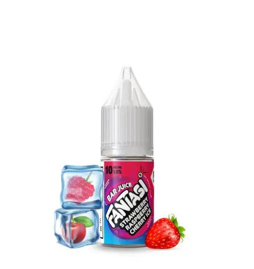 Product Image of Strawberry Raspberry Cherry Ice Nic Salt E-Liquid by Fantasi Ice Remix 10ml