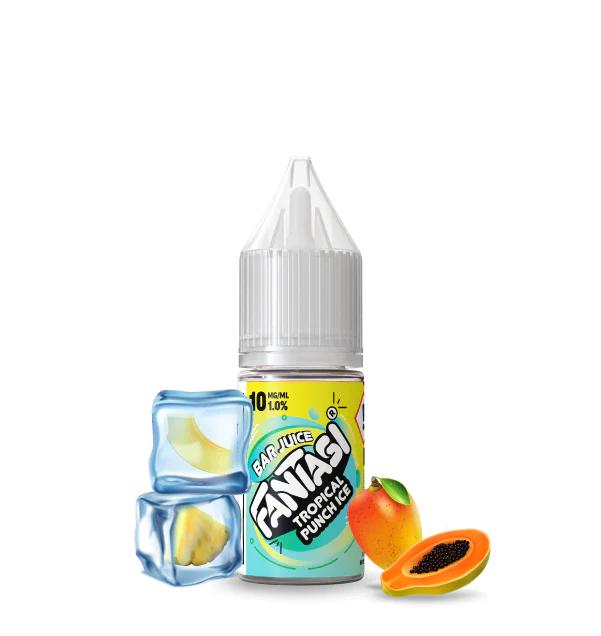 Product Image of Tropical punch Ice Nic Salt E-Liquid by Fantasi Ice Remix 10ml