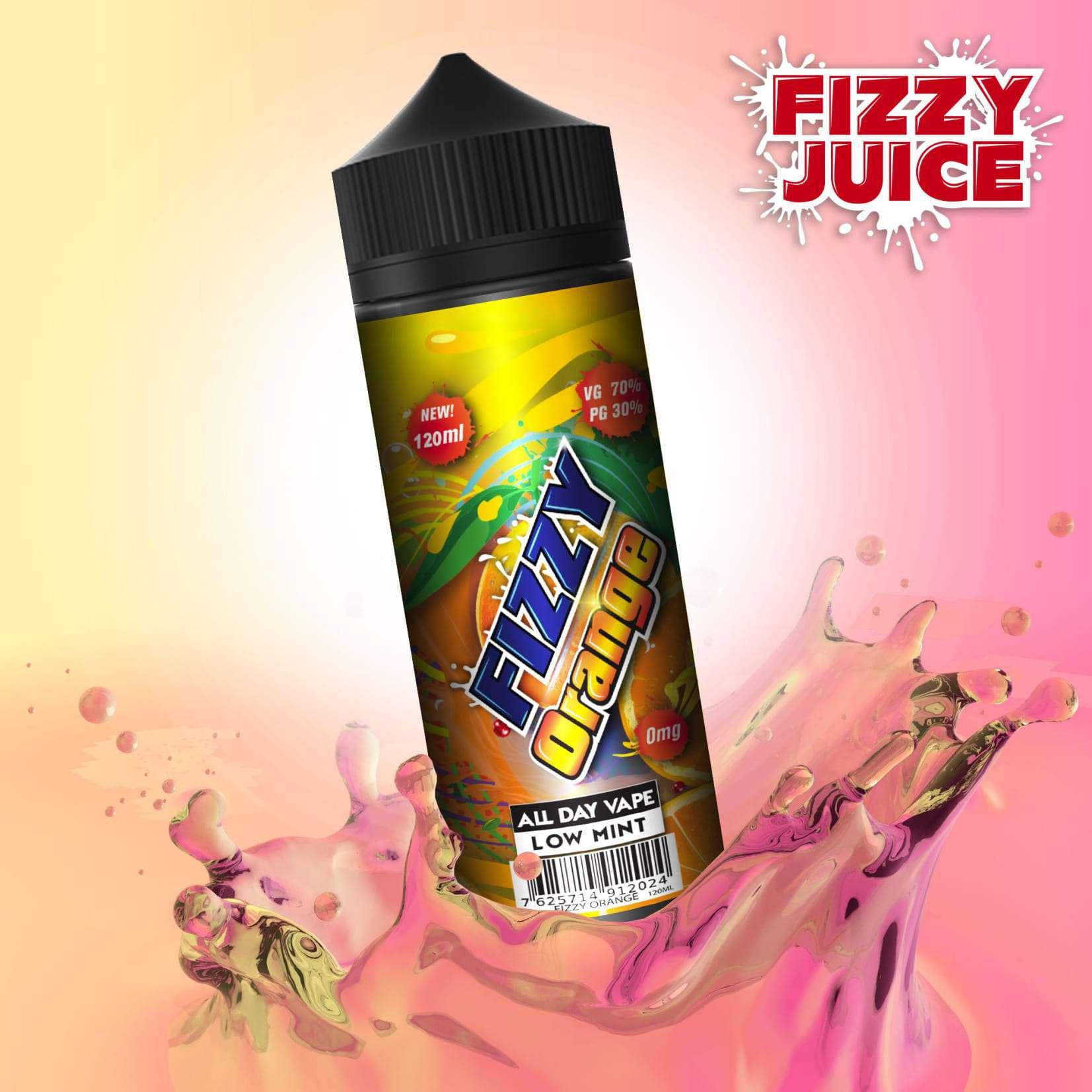 Product Image of Orange Shortfill E-Liquid by Mohawk & Co Fizzy 100ml