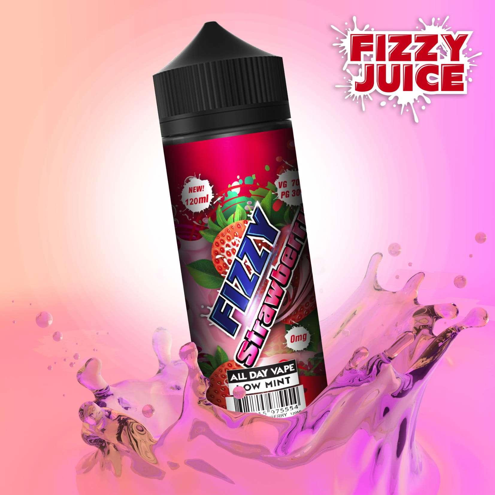 Product Image of Strawberry Shortfill E-Liquid by Mohawk & Co Fizzy 100ml