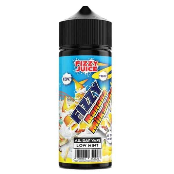 Product Image of Banana Milkshake Shortfill E-Liquid by Mohawk & Co Fizzy 100ml